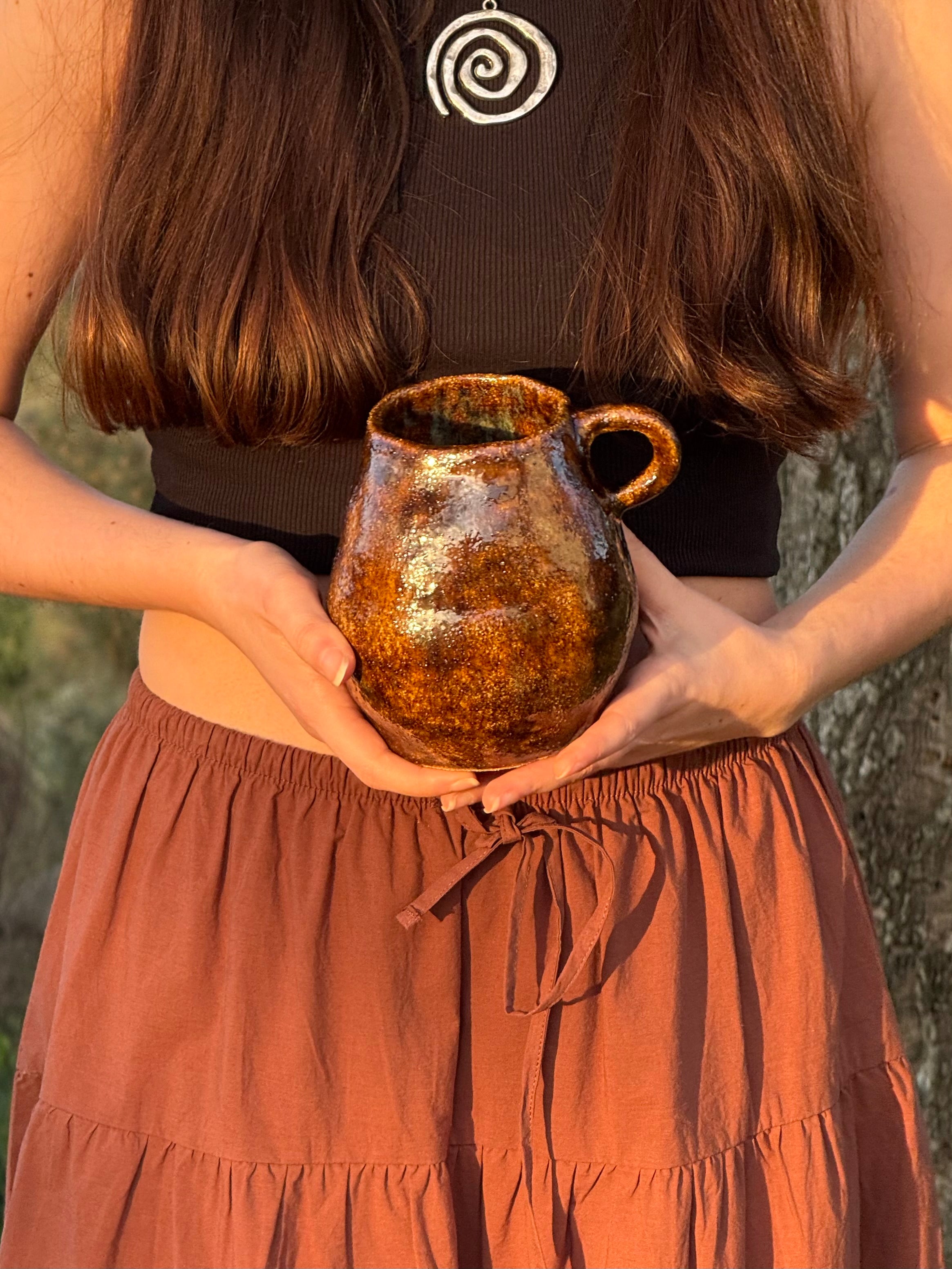 earth vase