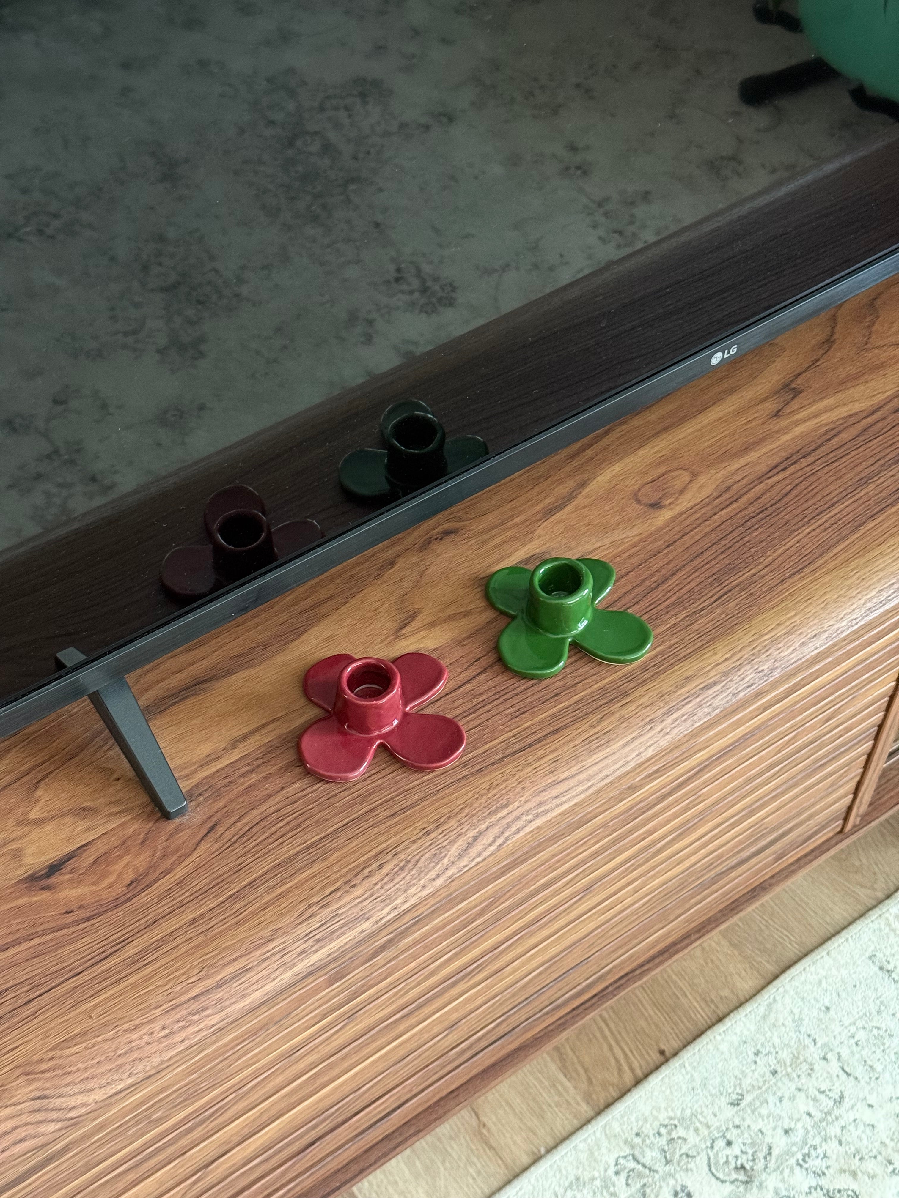 porta-velas borgonha